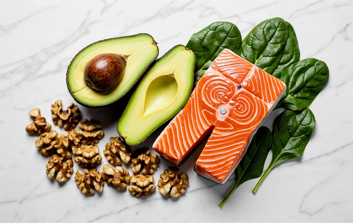 Natural ingredients and fresh produce